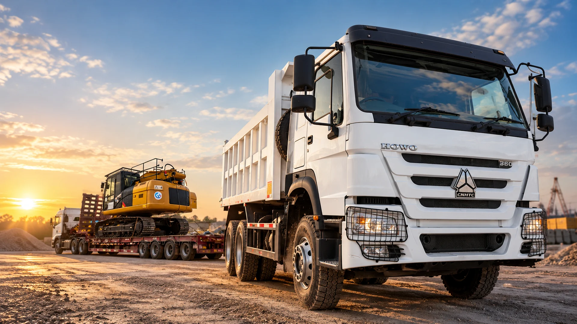 ZTI commercial fleet supporting construction material delivery